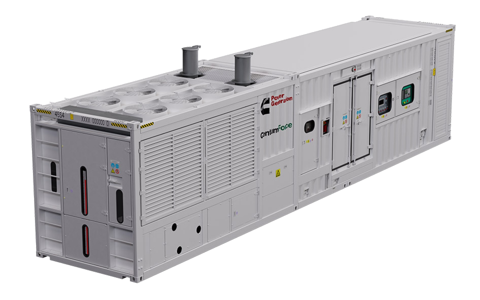 Cummins 800 кВт в контейнере.